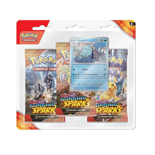 Pokémon Surging Sparks 3 Pack Blister