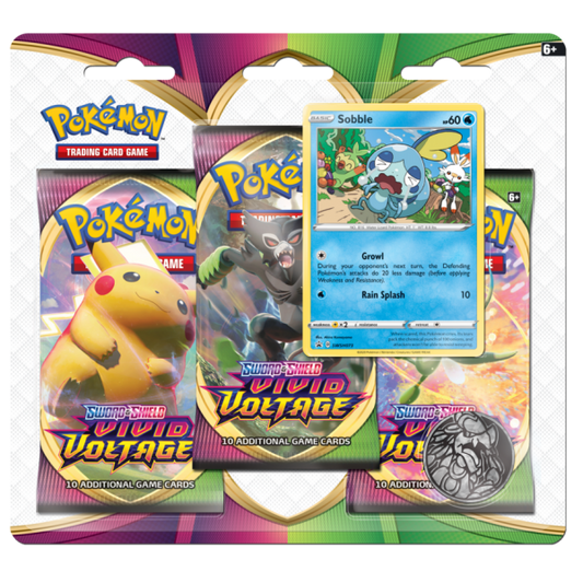 Pokémon Vivid Voltage 3 Pack Blister