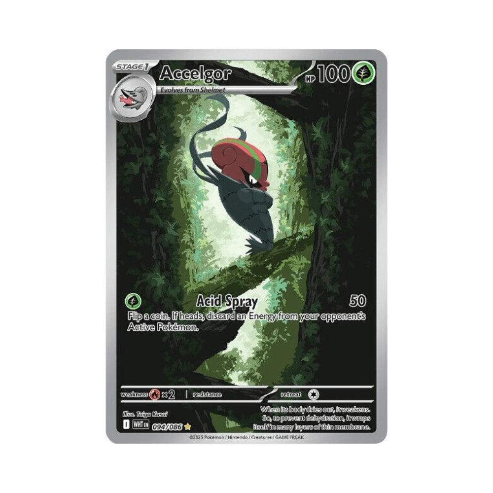 Accelgor - White Flare - TCG OOST