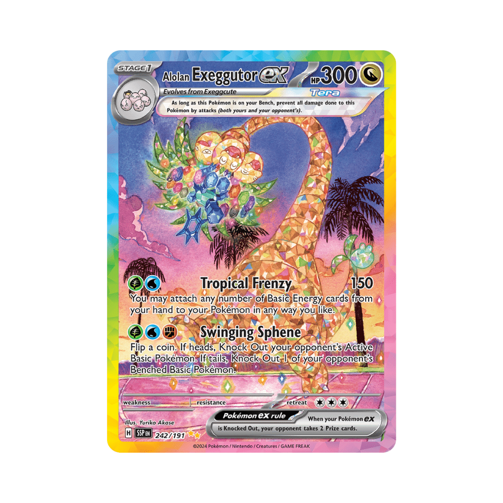 Alolan Exeggutor ex - Surging Sparks - TCG OOST