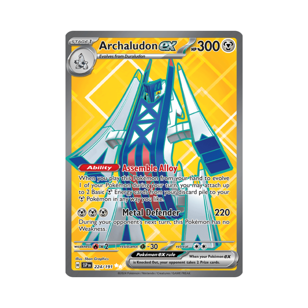 Archaludon ex - Surging Sparks - TCG OOST
