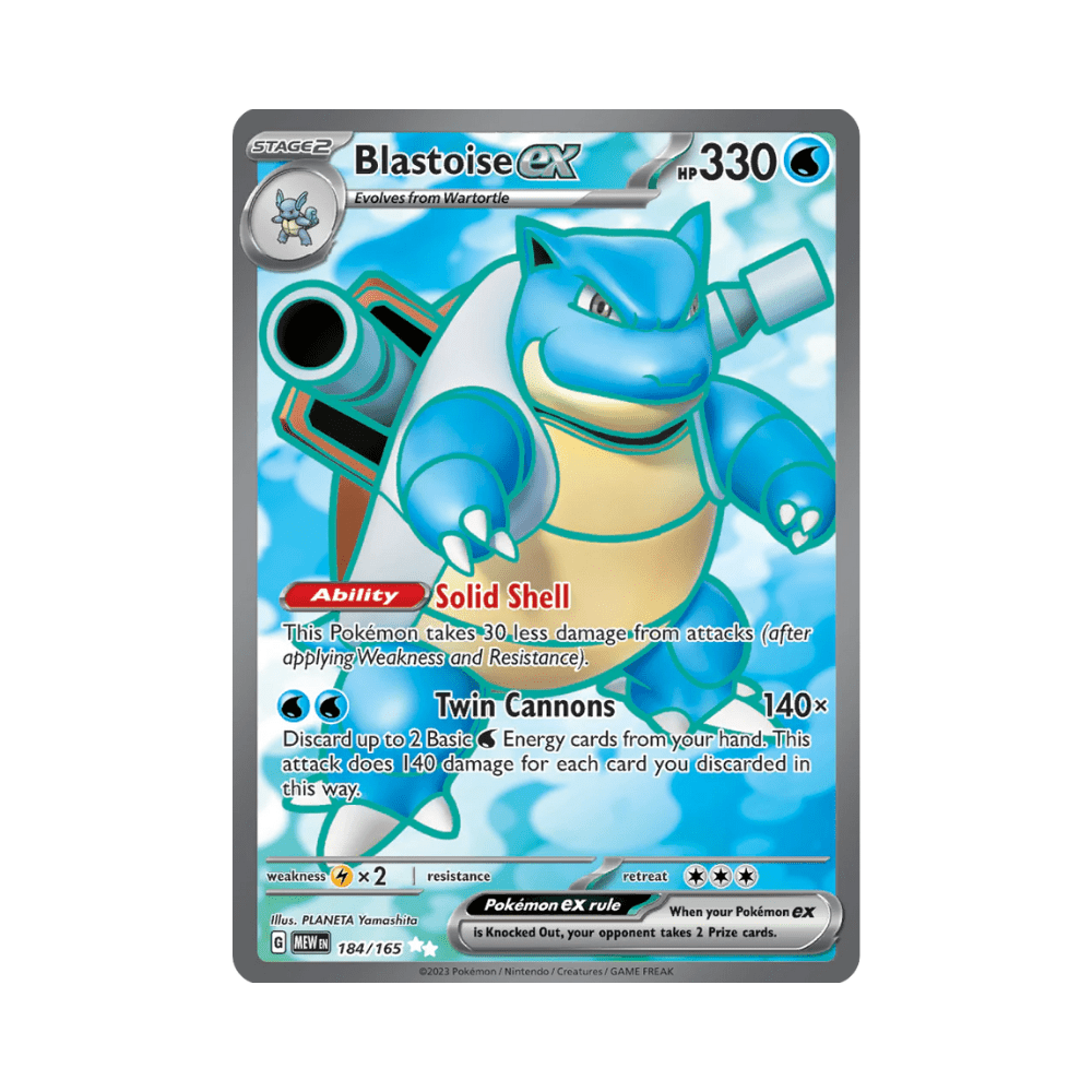 Blastoise ex - 151 - TCG OOST
