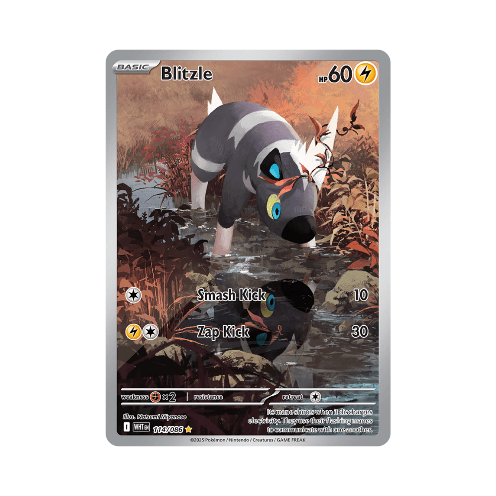 Blitzle - White Flare - TCG OOST