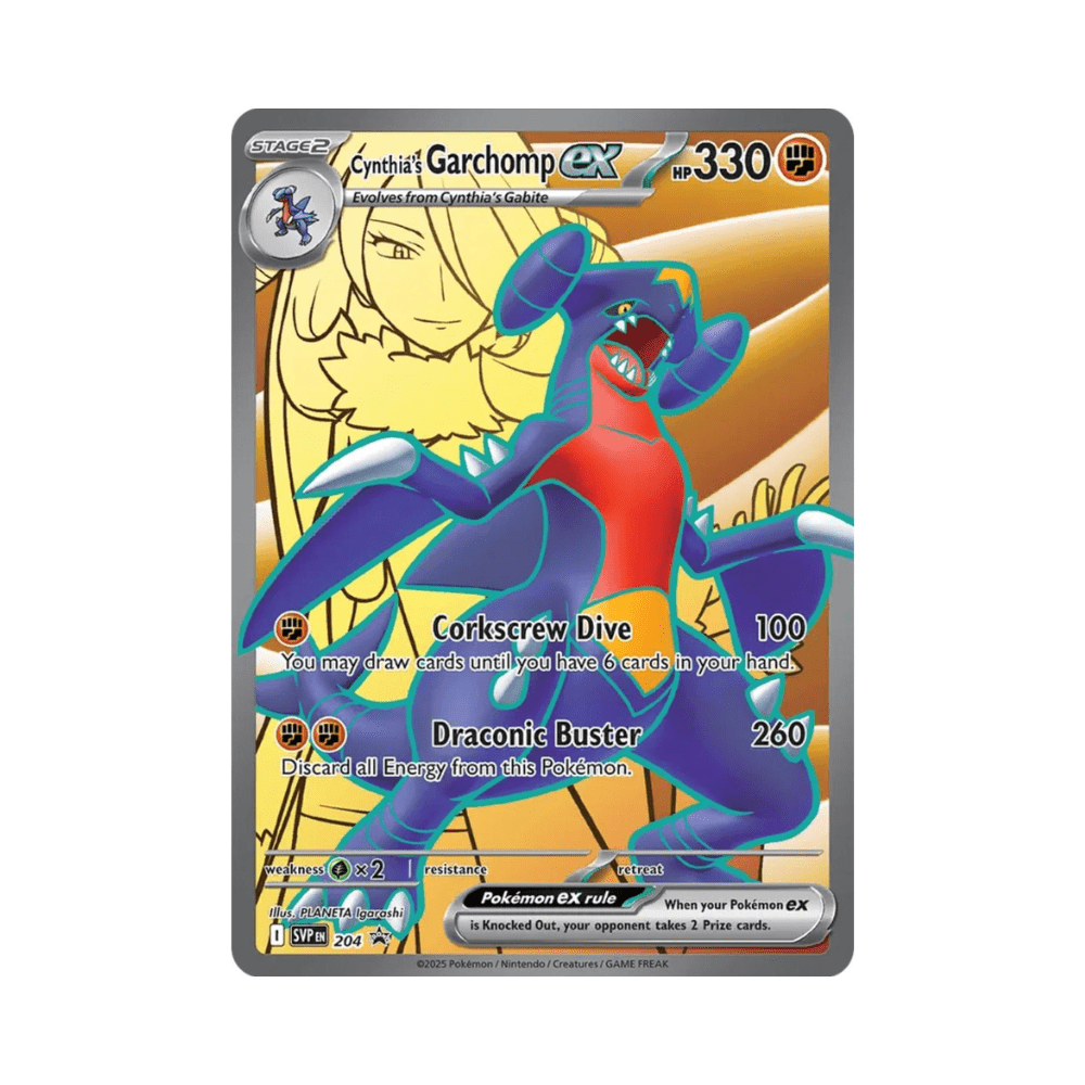 Cynthia's Garchomp ex - Destined Rivals - TCG OOST