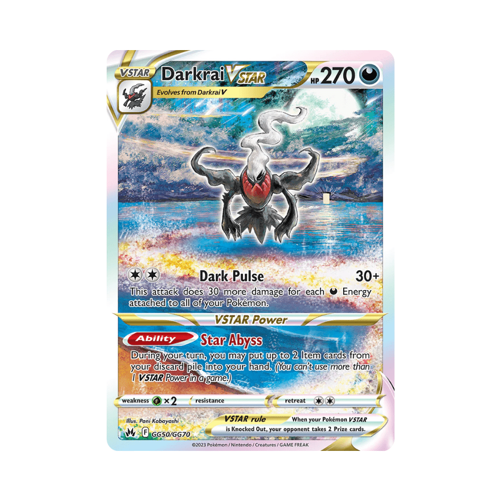 Darkrai VSTAR - Crown Zenith - TCG OOST