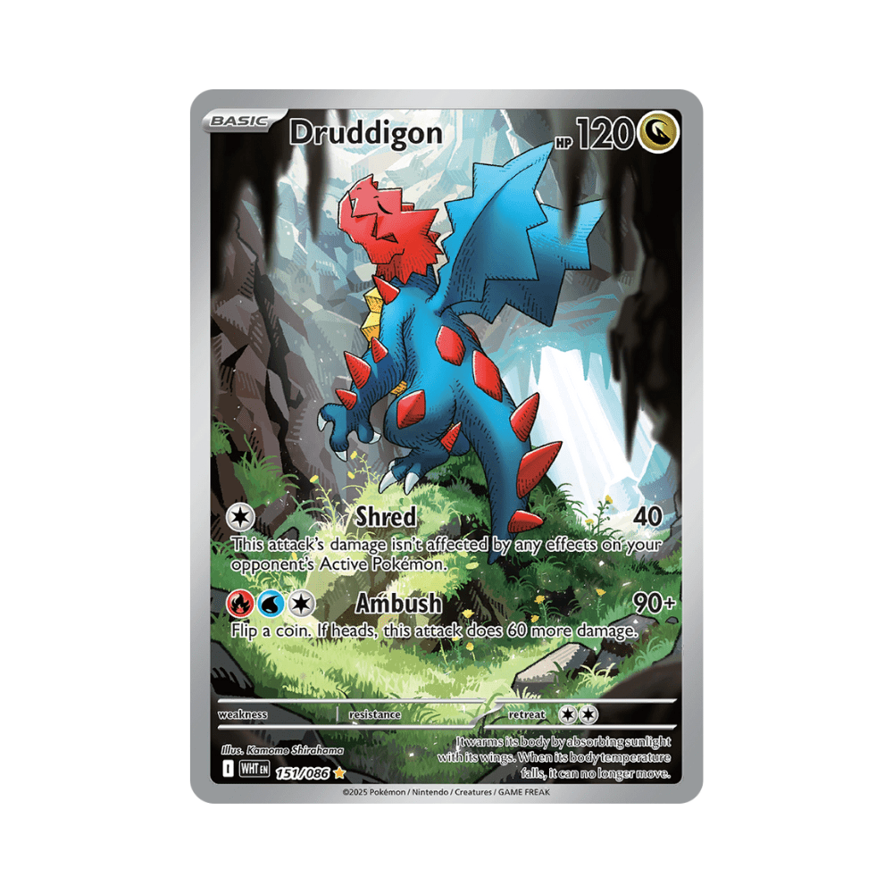 Druddigon - White Flare - TCG OOST