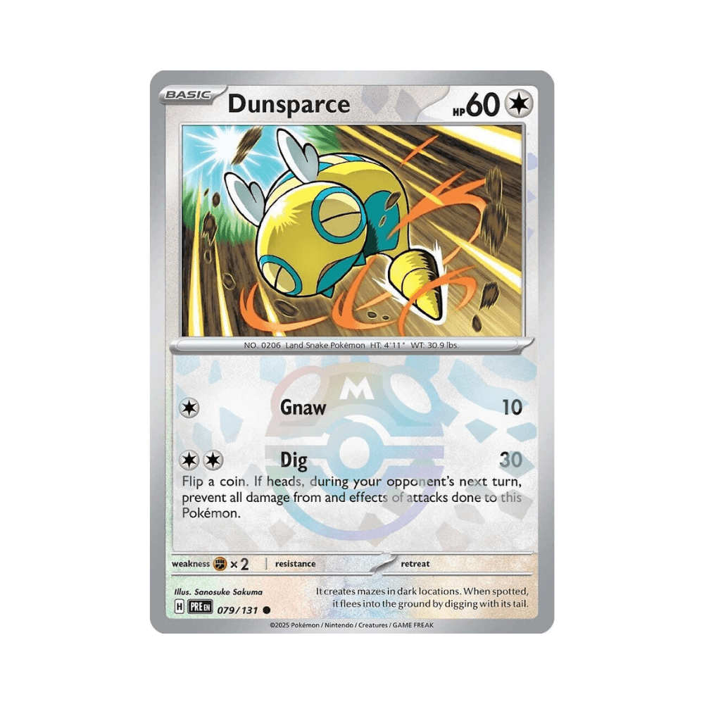 Dunsparce - Prismatic Evolutions - TCG OOST