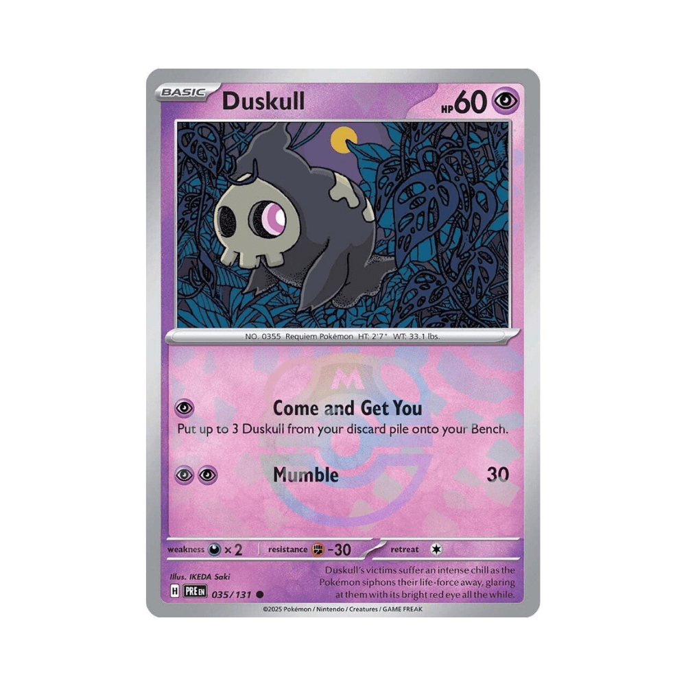 Duskull - Prismatic Evolutions - TCG OOST