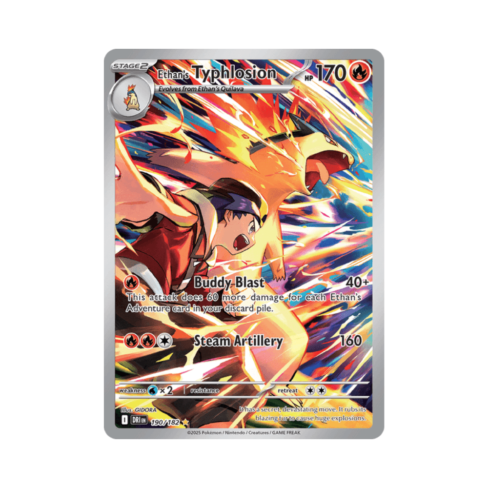 Ethan's Typhlosion - Destined Rivals - TCG OOST