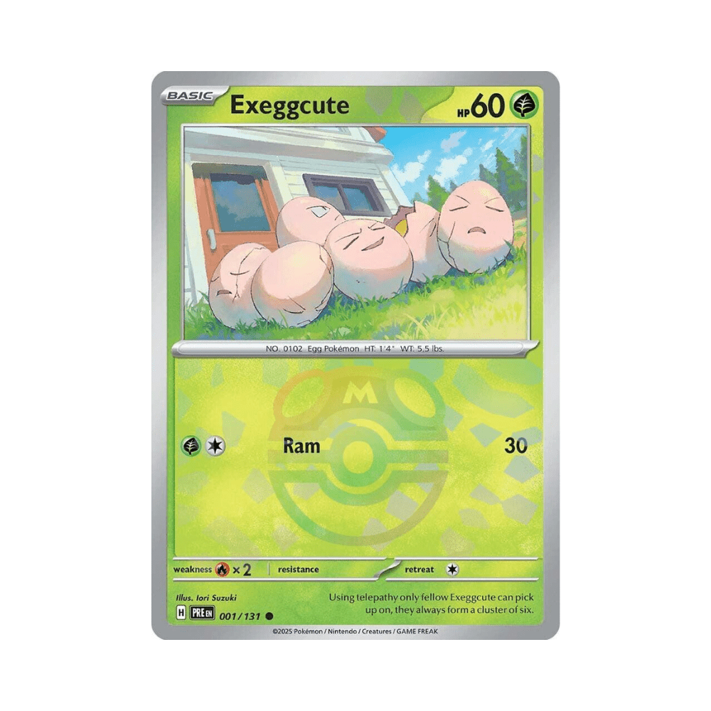 Exeggcute - Prismatic Evolutions - TCG OOST