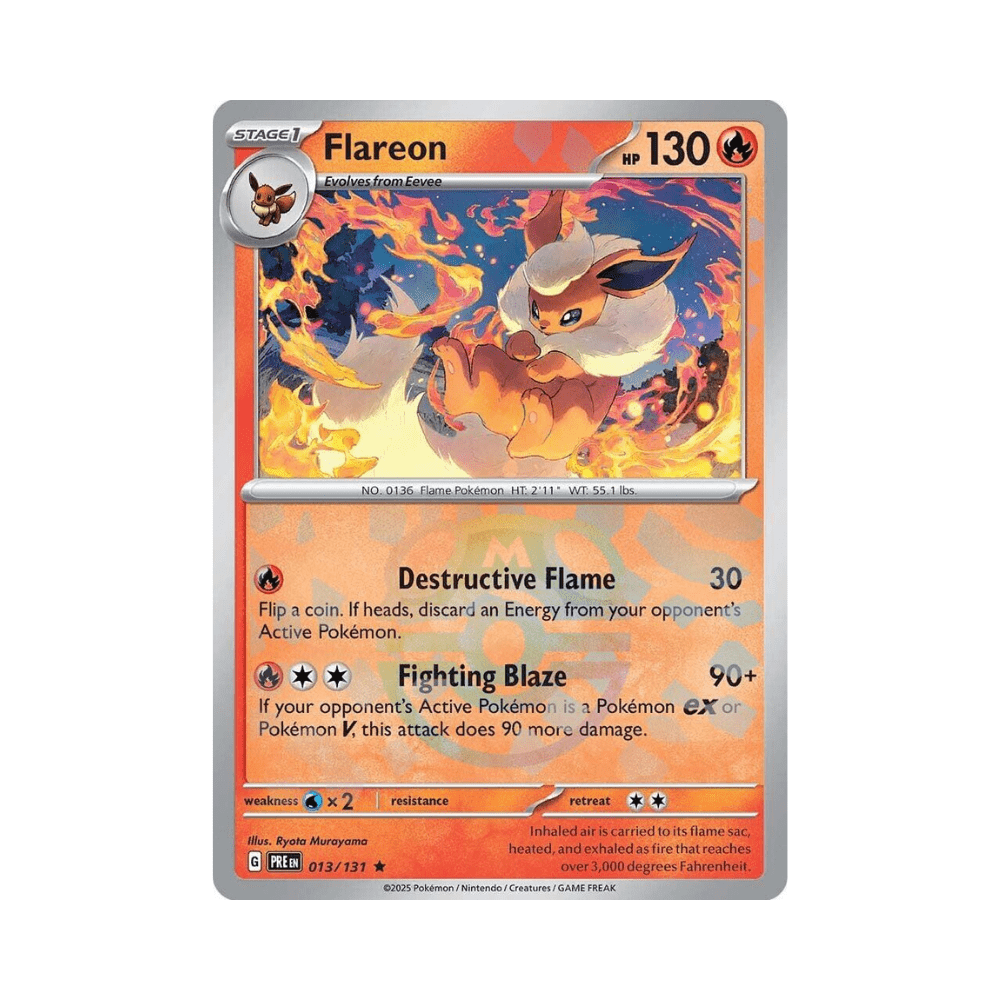 Flareon - Prismatic Evolutions - TCG OOST