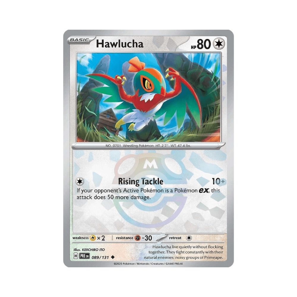 Hawlucha - Prismatic Evolutions - TCG OOST