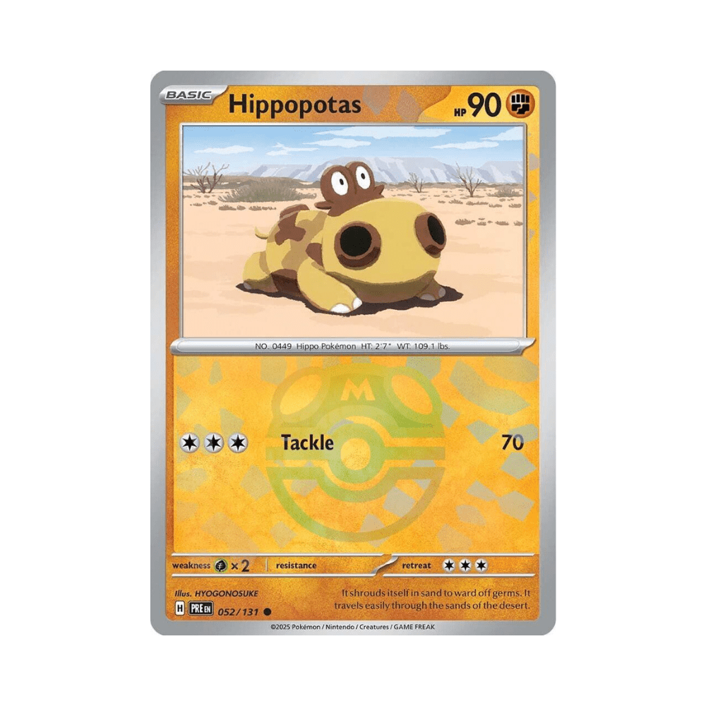 Hippopotas - Prismatic Evolutions - TCG OOST