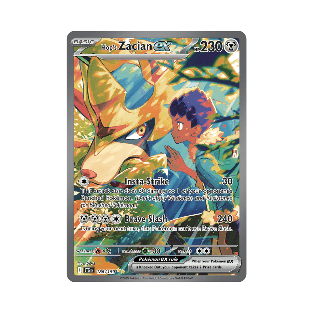 Hop's Zacian ex - Journey Together - TCG OOST