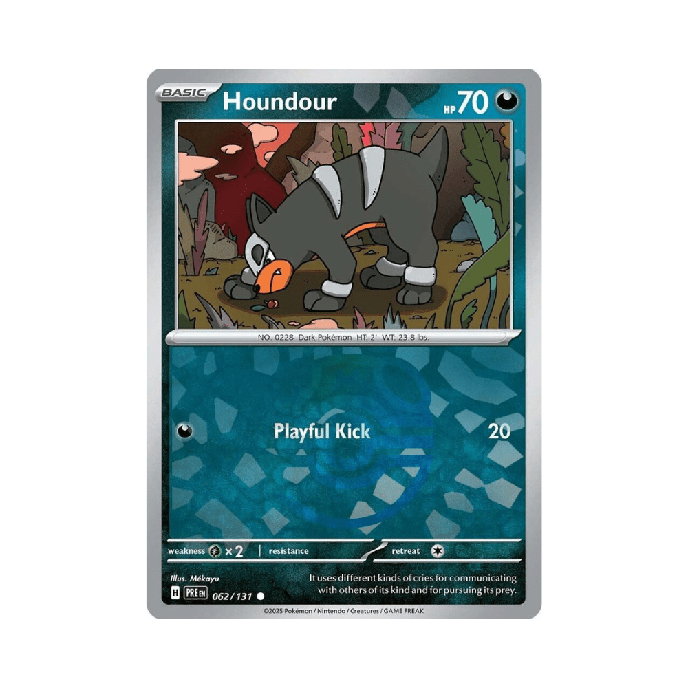 Houndour - Prismatic Evolutions - TCG OOST
