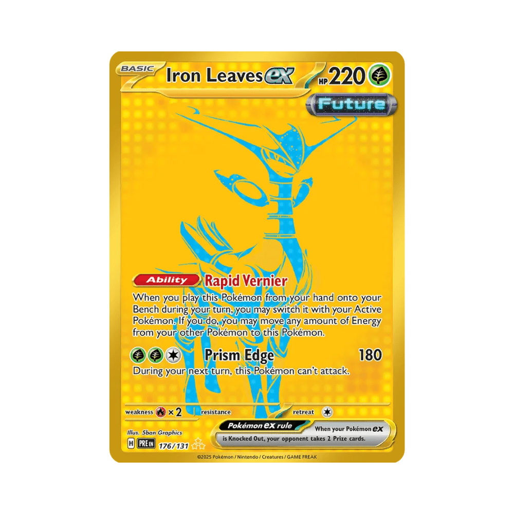 Iron Leaves ex - Prismatic Evolutions - TCG OOST