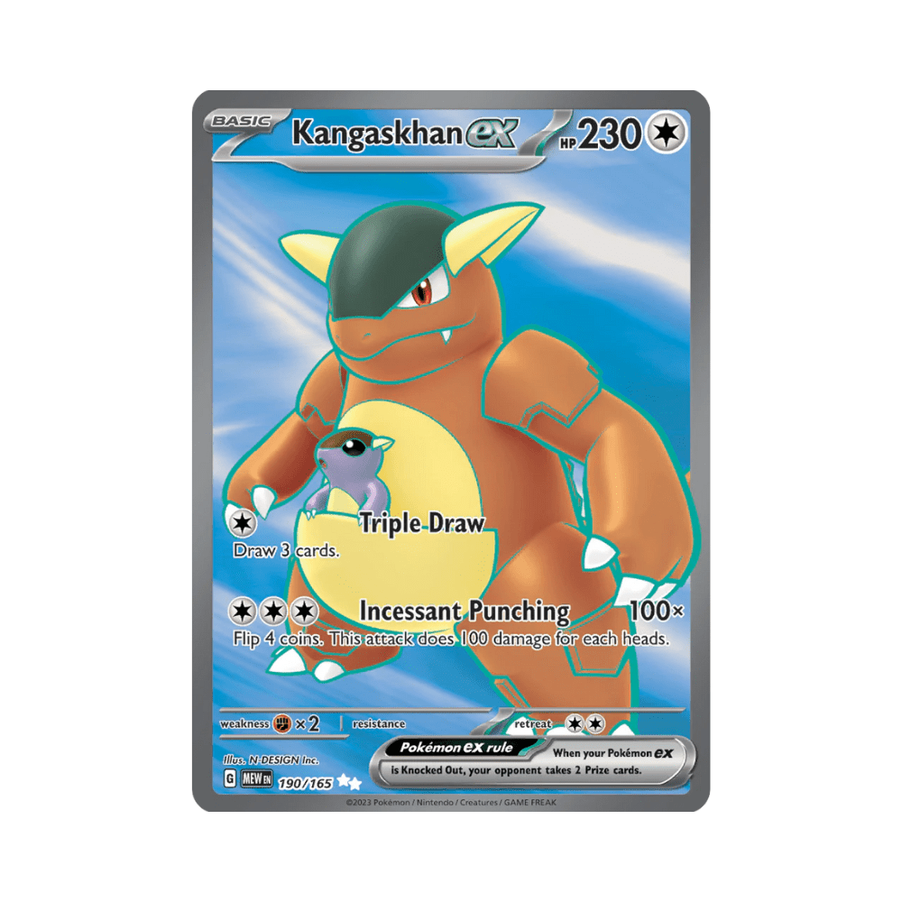 Kangaskhan ex - 151 - TCG OOST