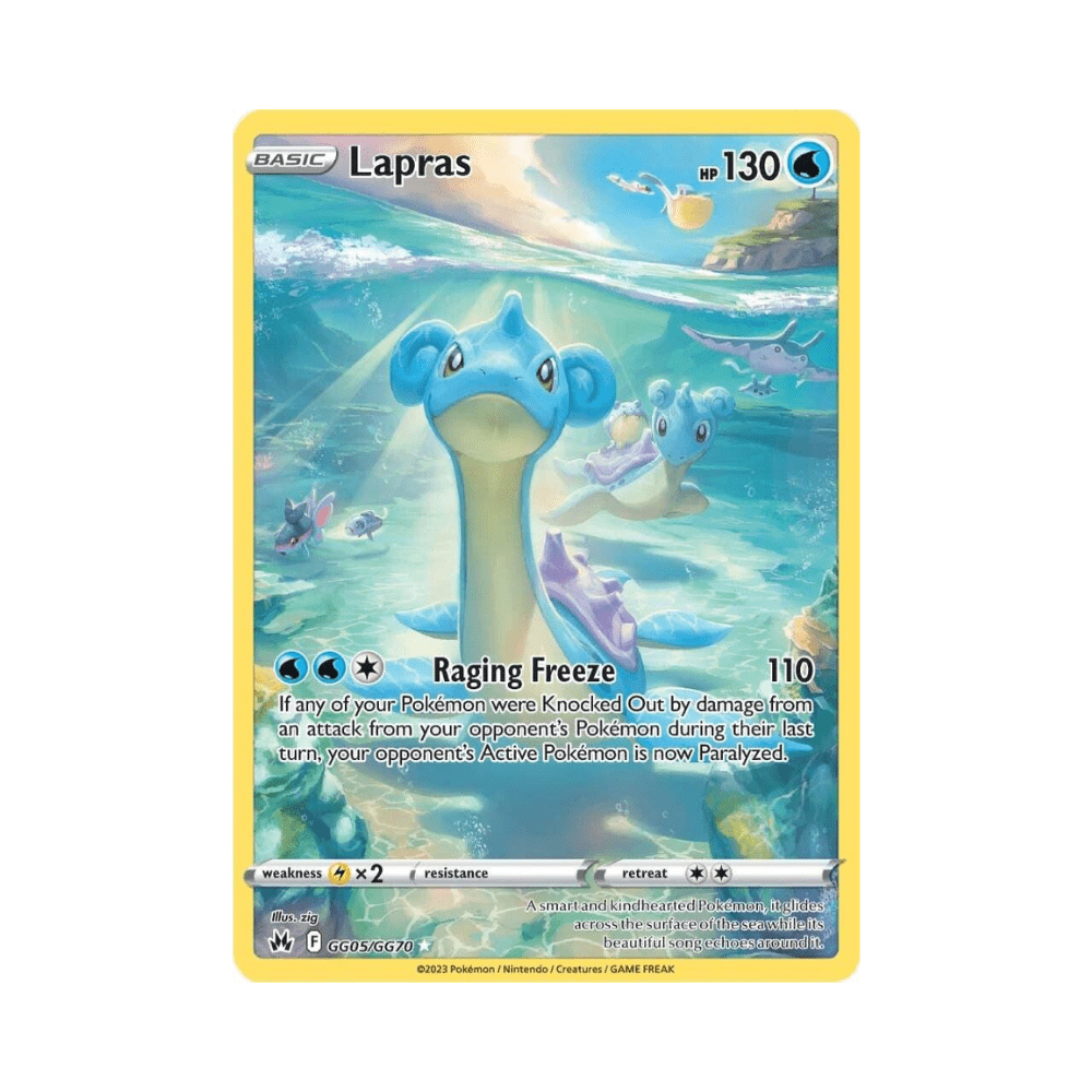 Lapras - Crown Zenith - TCG OOST