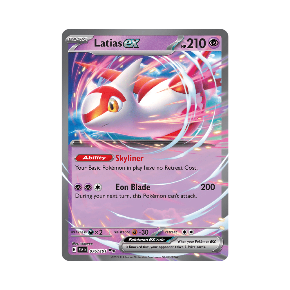 Latias ex - Surging Sparks - TCG OOST