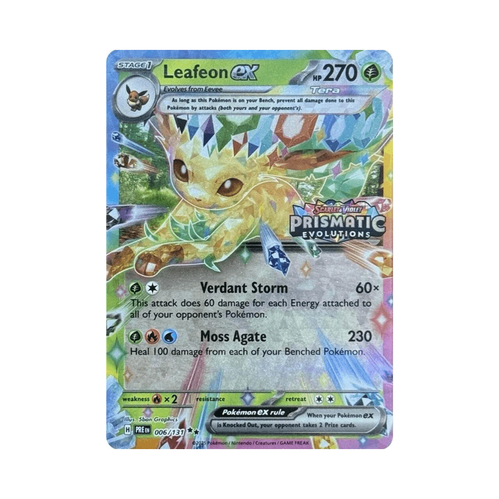 Leafeon ex - Prismatic Evolutions - TCG OOST