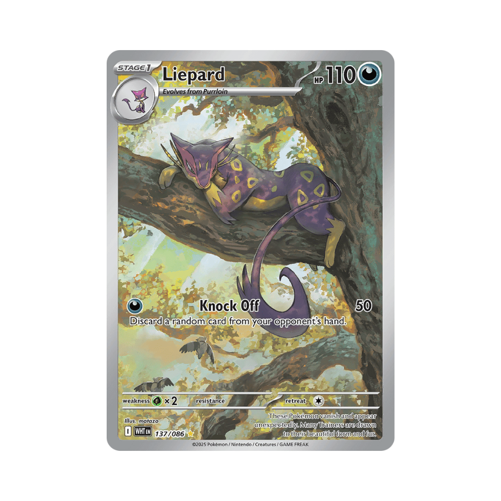 Liepard - White Flare - TCG OOST