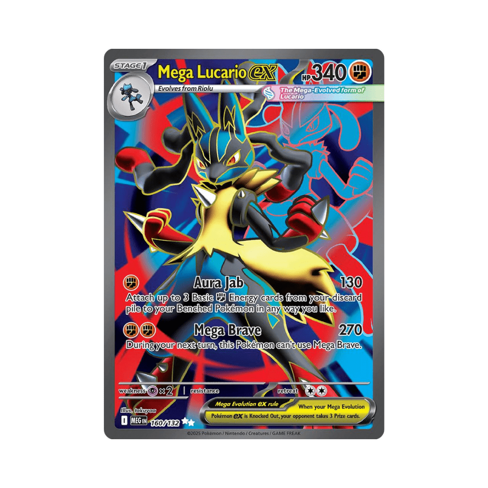 Mega Lucario ex - Mega Evolution - TCG OOST