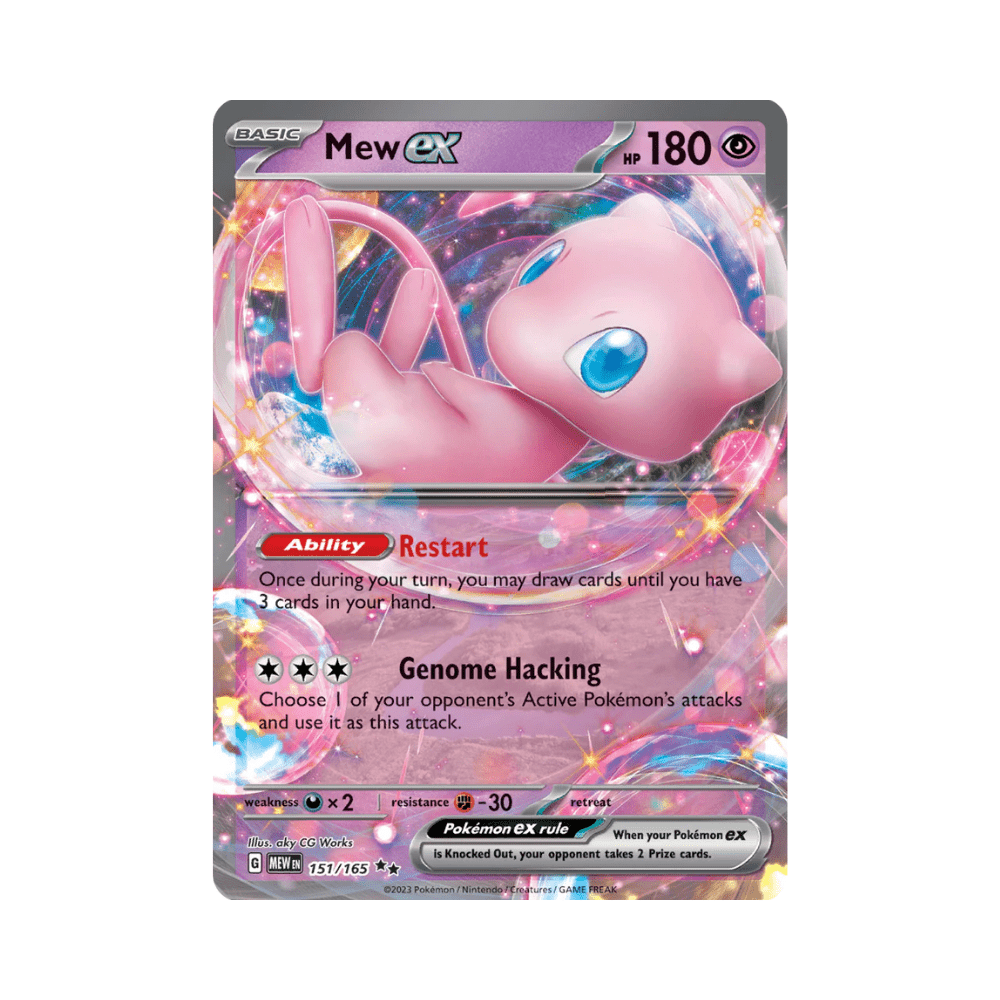 Mew ex - 151 - TCG OOST
