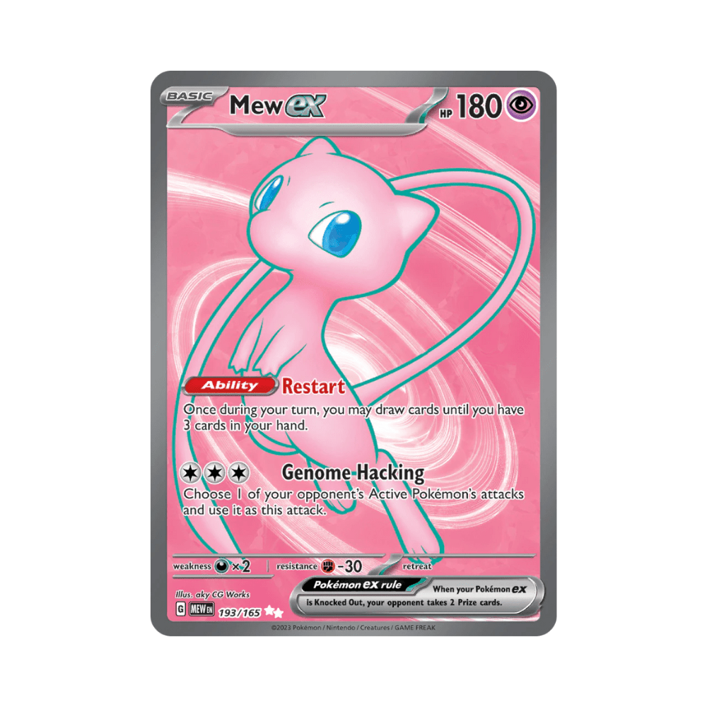 Mew ex - 151 - TCG OOST