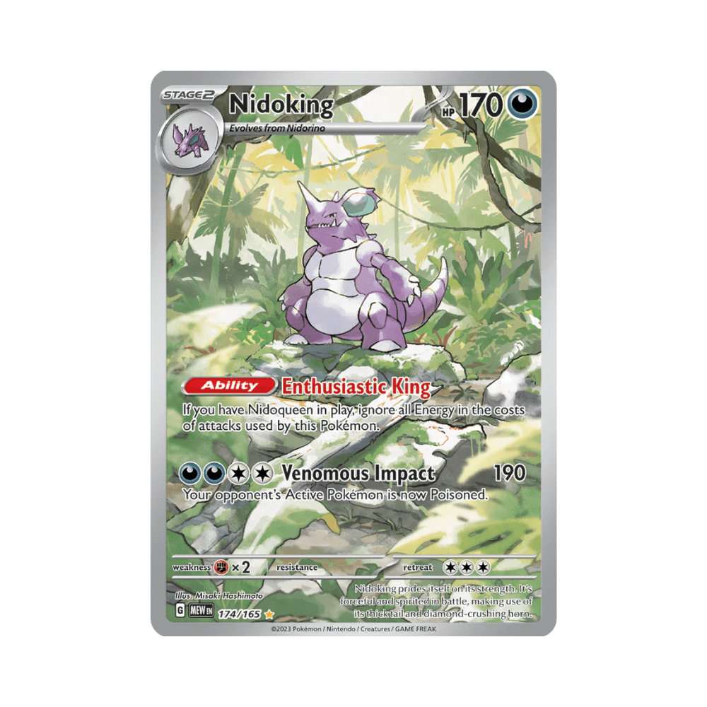 Nidoking - 151 - TCG OOST
