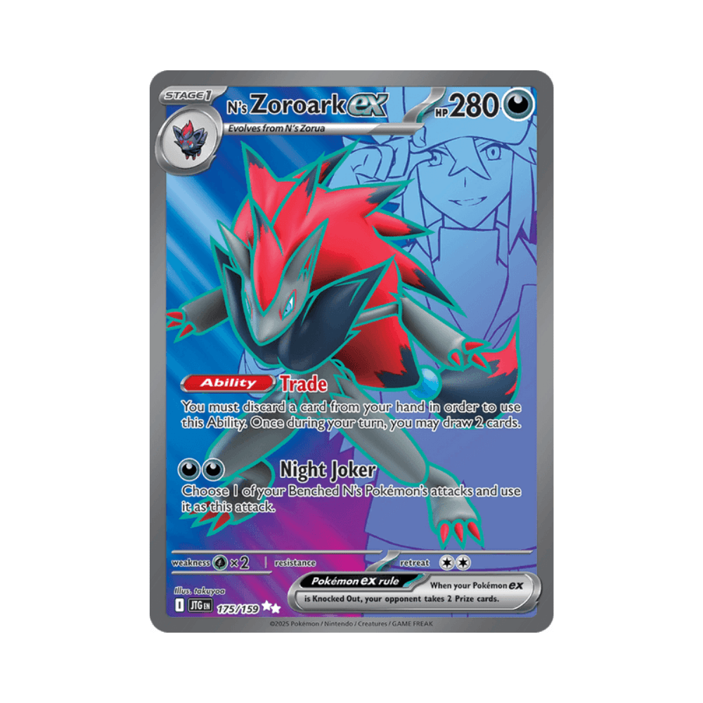 N's Zoroark ex - Journey Together - TCG OOST