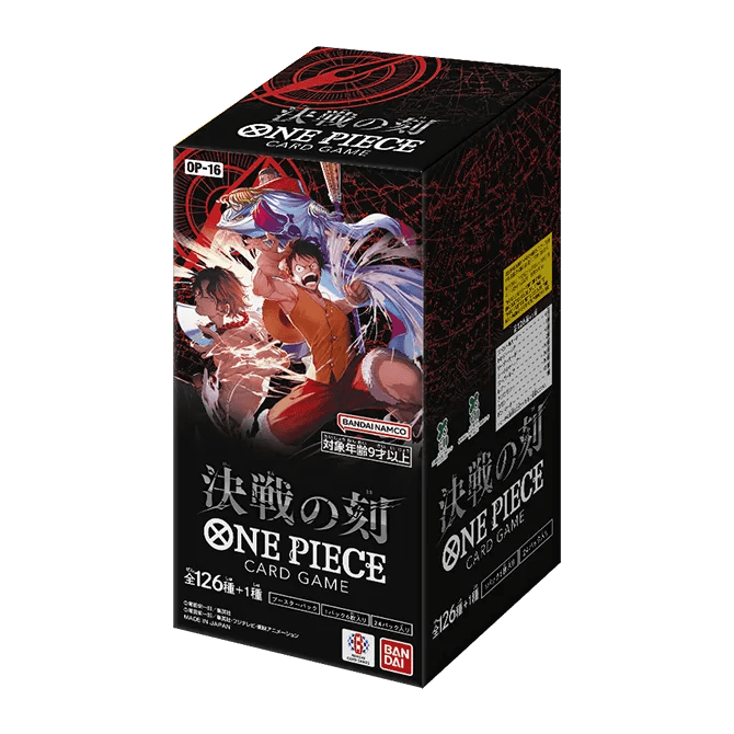 One Piece OP16 The Time of Battle Booster Box (Japans) - TCG OOST