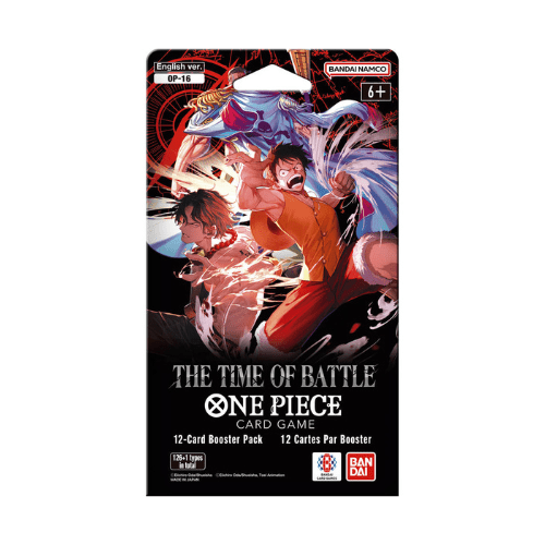 One Piece OP16 The Time of Battle Sleeved Booster Pack - TCG OOST