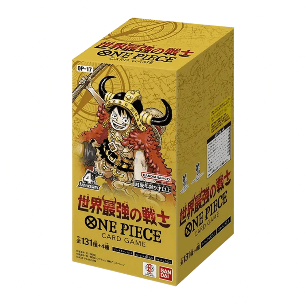 One Piece OP17 The World's Strongest Warriors Booster Box (Japans) - TCG OOST