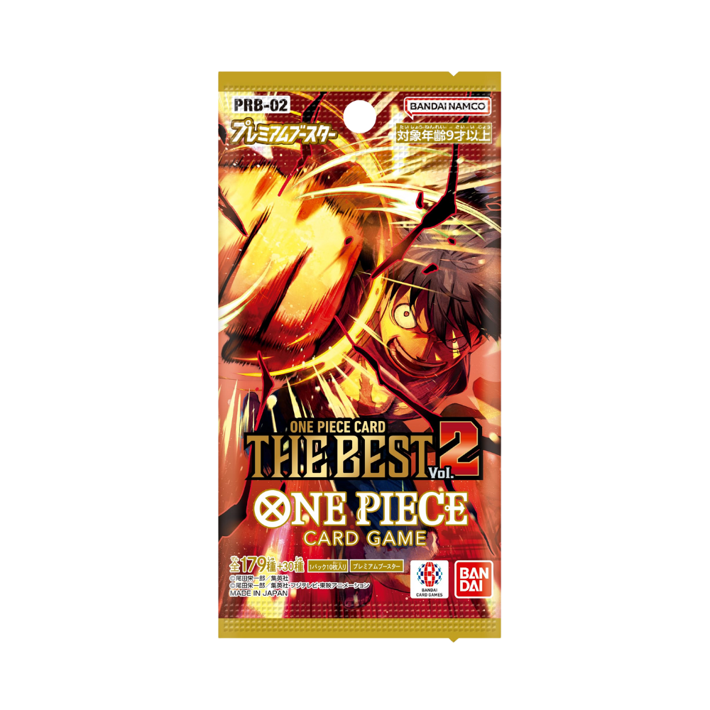 One Piece PRB02 The Best Volume 2 Japanese Booster Pack - TCG OOST