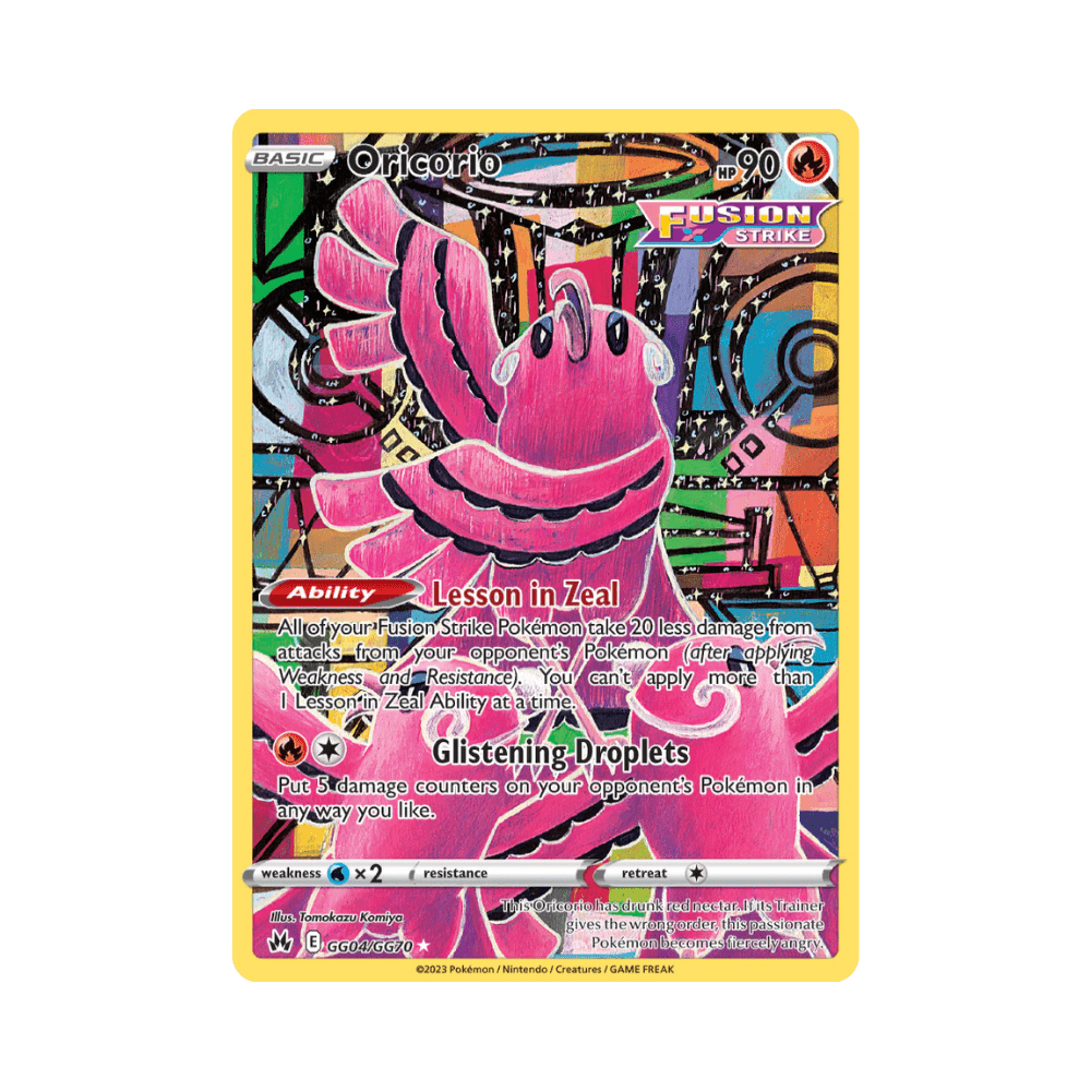Oricorio - Crown Zenith - TCG OOST