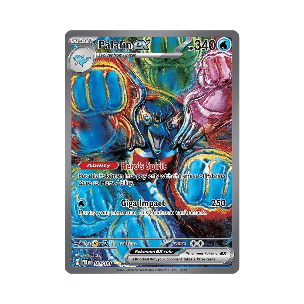 Palafin ex - Prismatic Evolutions - TCG OOST