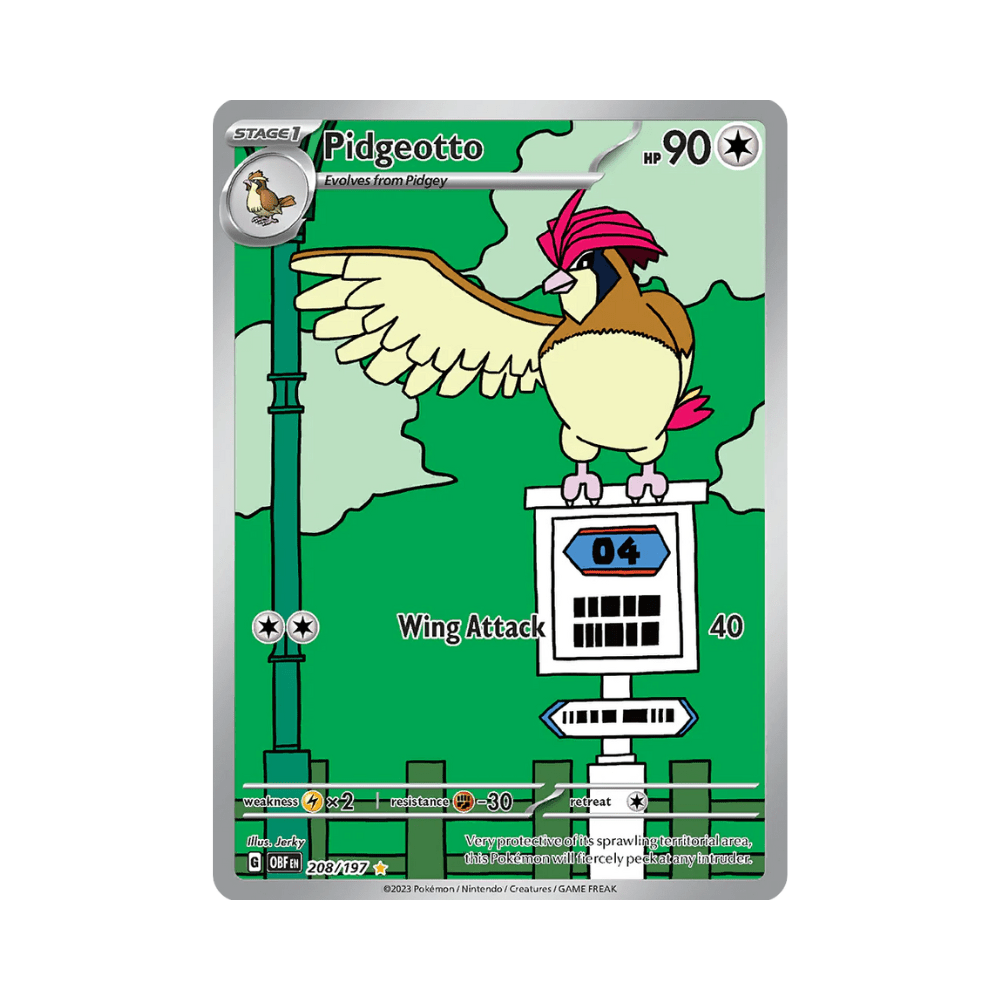 Pidgeotto - Obsidian Flames - TCG OOST
