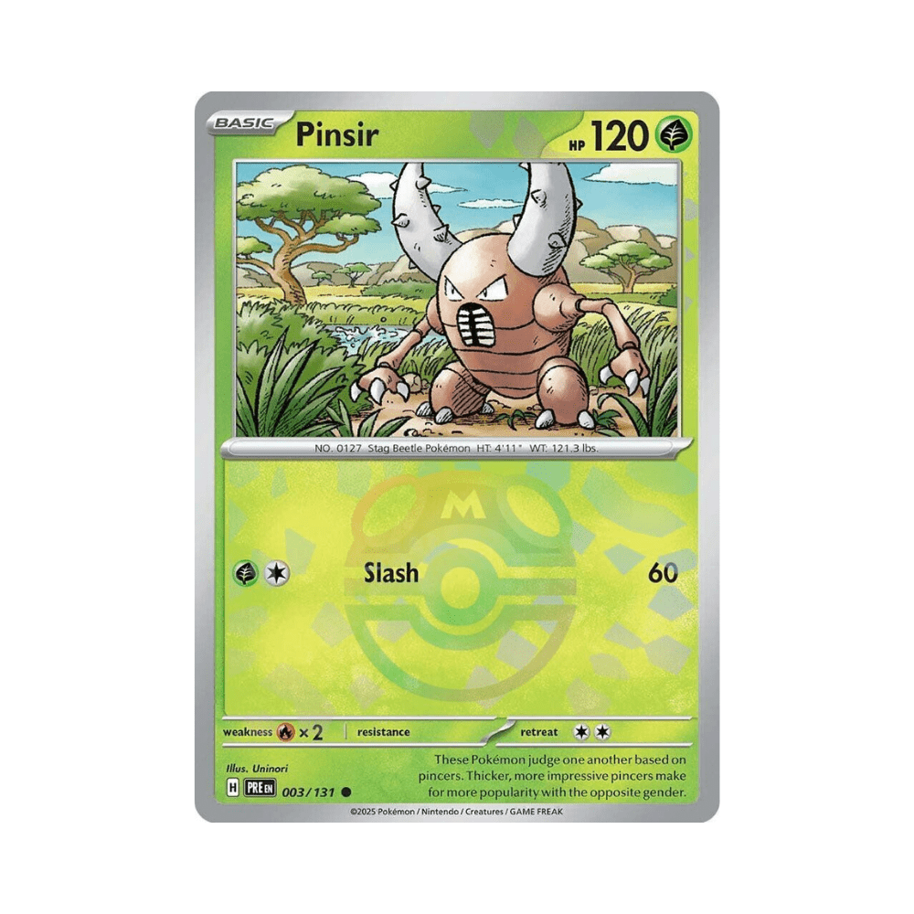 Pinsir - Prismatic Evolutions - TCG OOST