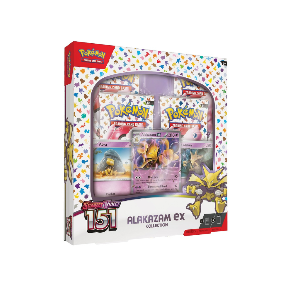 Pokémon 151 Alakazam EX Collection Box - TCG OOST