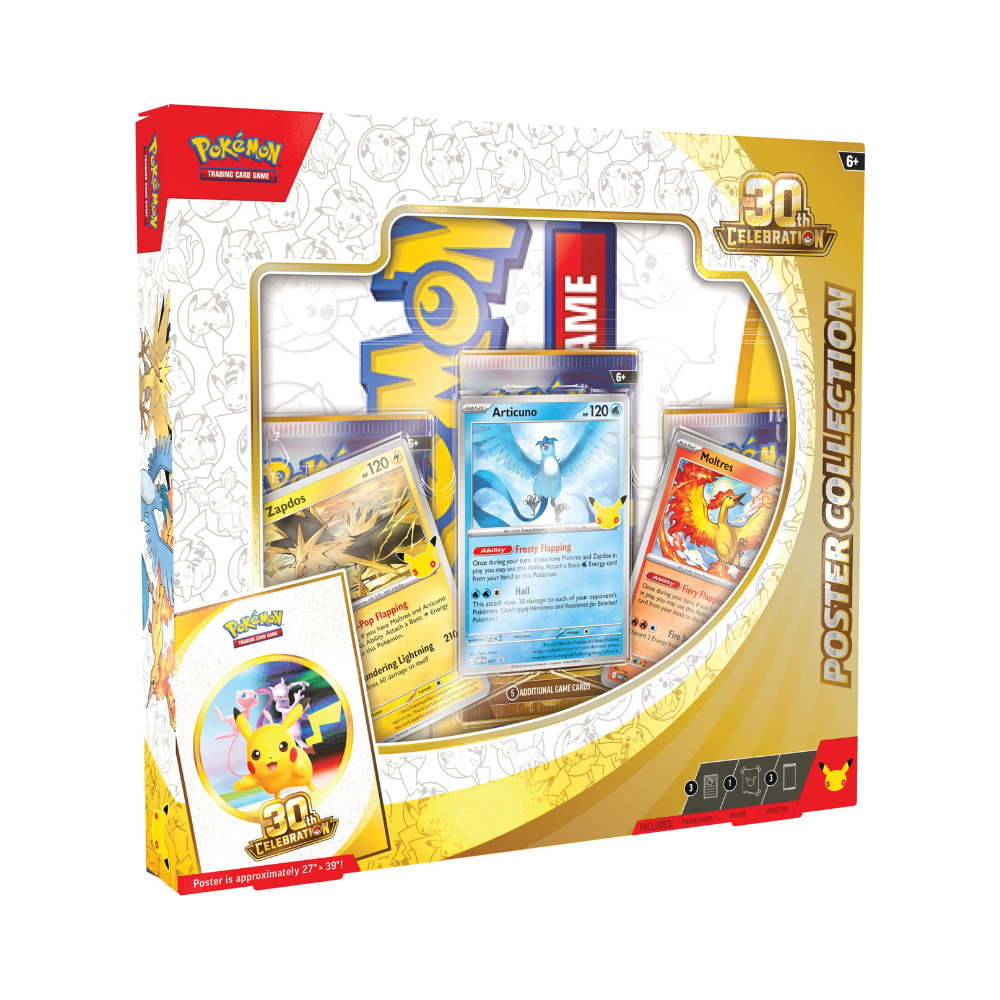 Pokémon 30th Celebration Poster Collection - TCG OOST