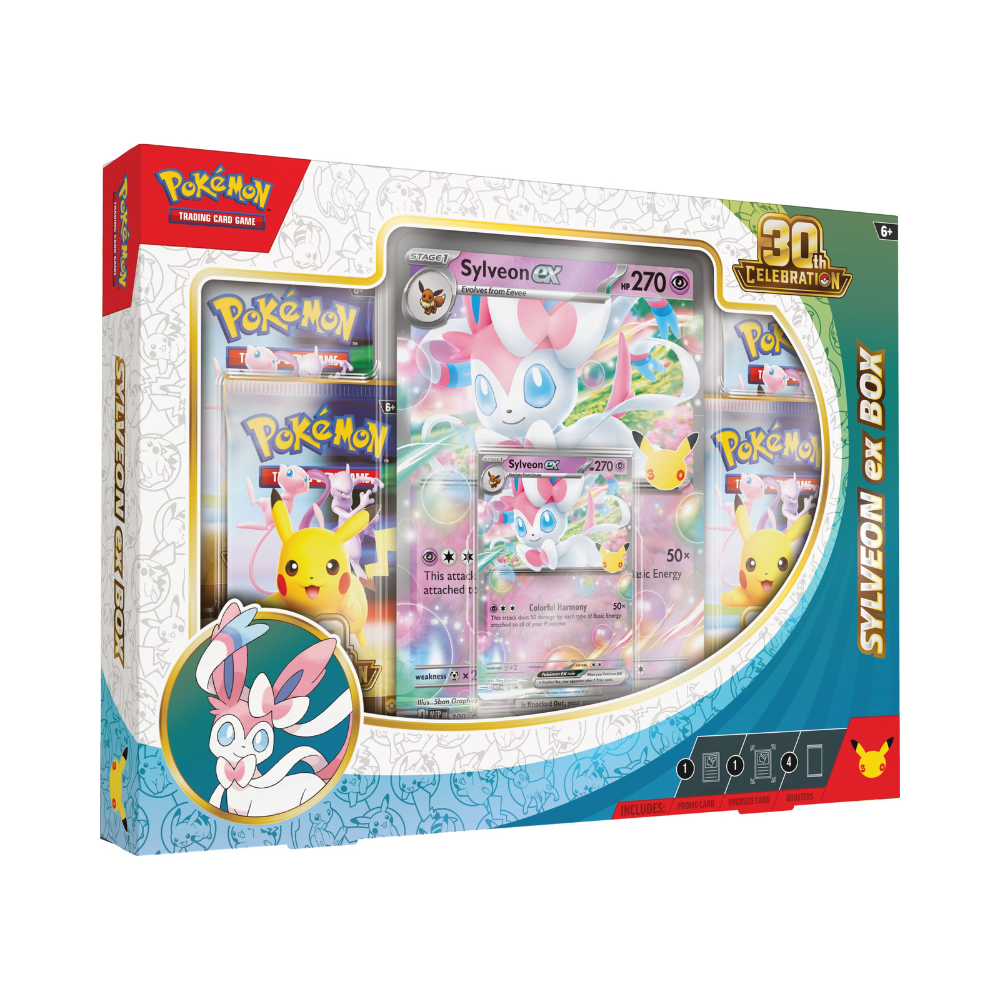 Pokémon 30th Celebration Sylveon ex Box - TCG OOST