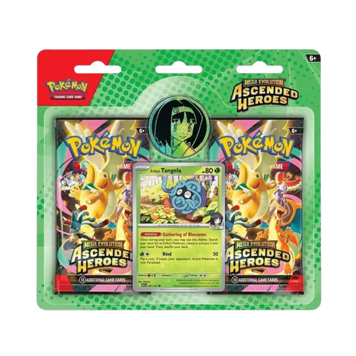 Pokémon Ascended Heroes 2 Pack Blister - TCG OOST