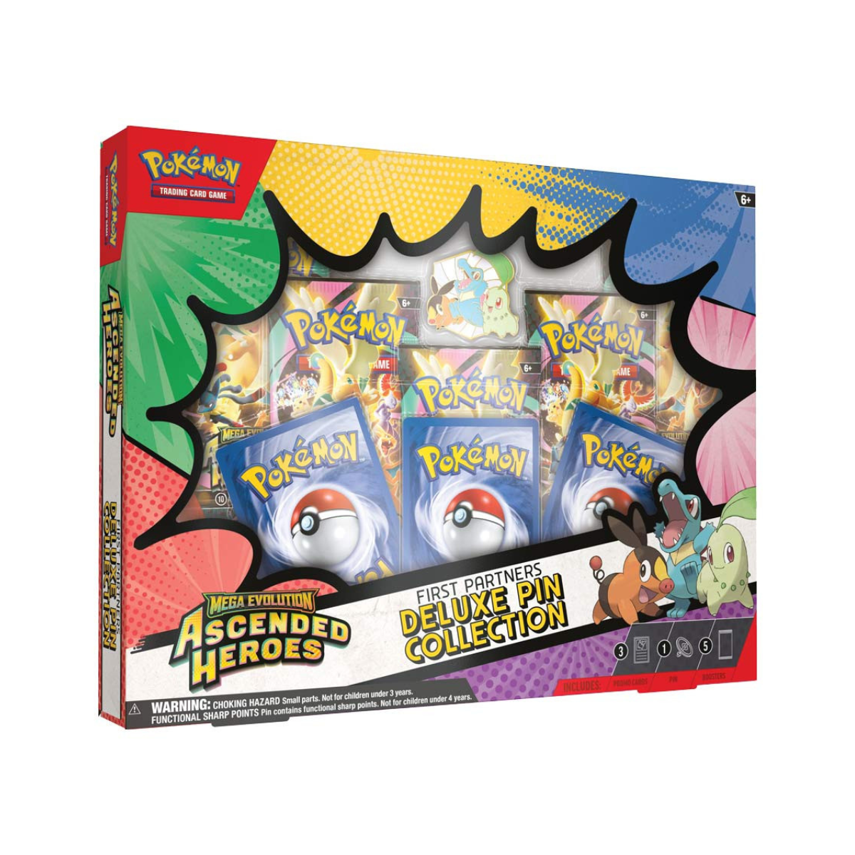 Pokémon Ascended Heroes First Partners Deluxe Pin Collection - TCG OOST