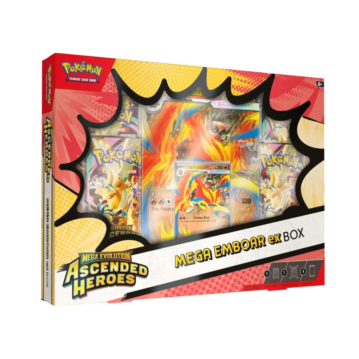 Pokémon Ascended Heroes Mega Emboar ex Box - TCG OOST