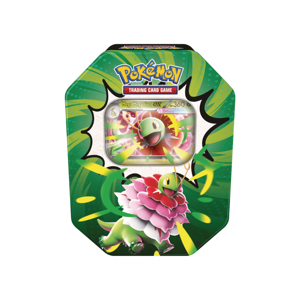 Pokémon Ascended Heroes Mega Meganium ex Tin - TCG OOST
