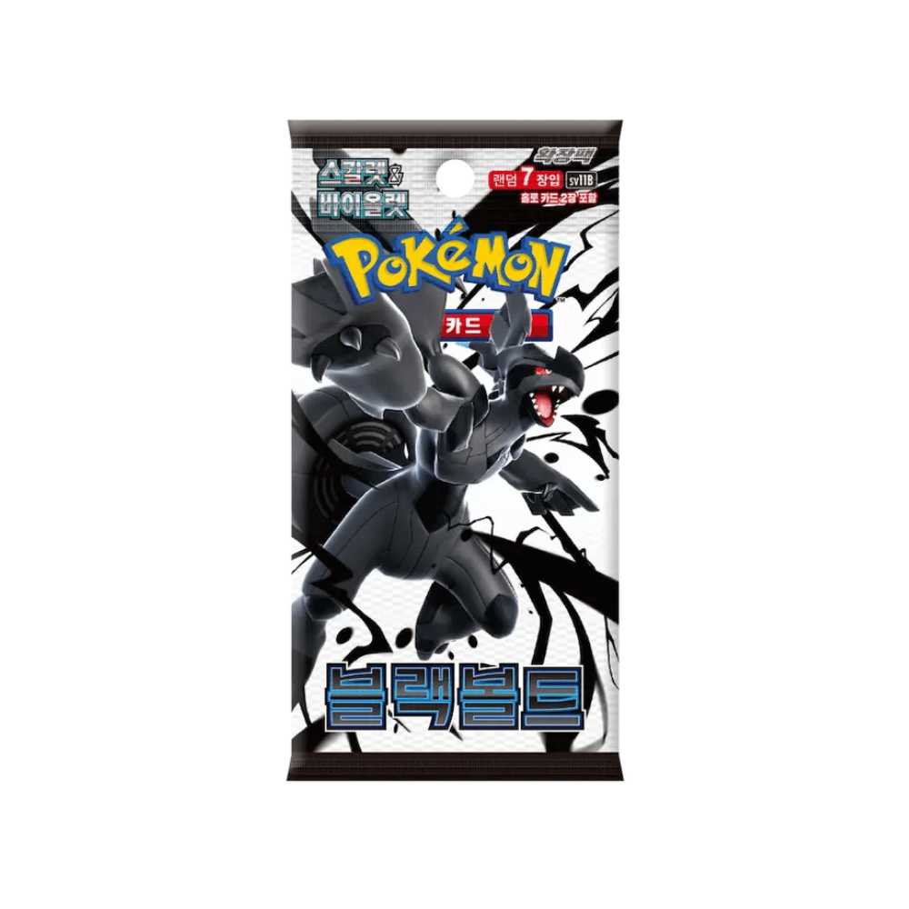 Pokémon Black Bolt Booster Pack (Koreaans) - TCG OOST
