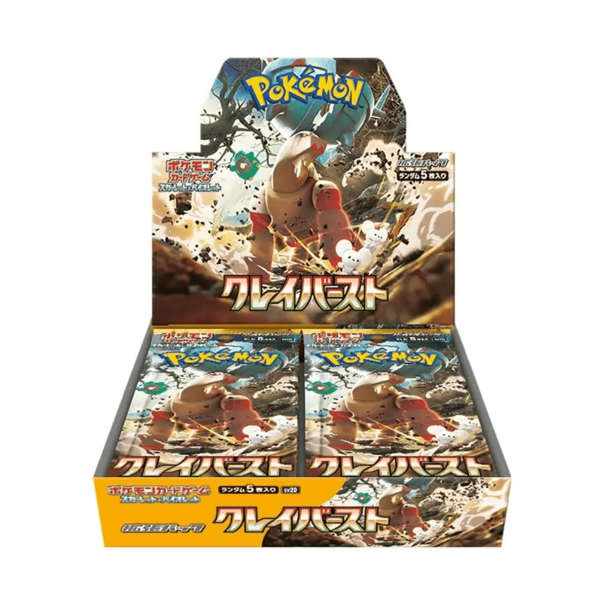 Pokémon Clay Burst Booster Box (Japans) - TCG OOST