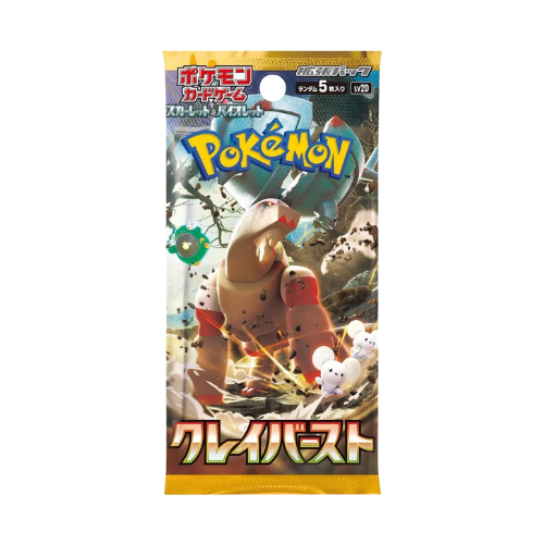 Pokémon Clay Burst Booster Pack (Japans) - TCG OOST