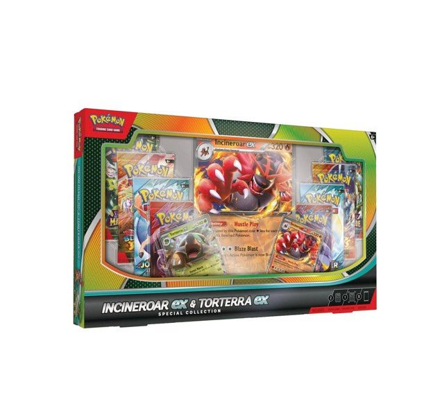 Pokémon Incineroar EX & Torterra EX Special Collection - TCG OOST
