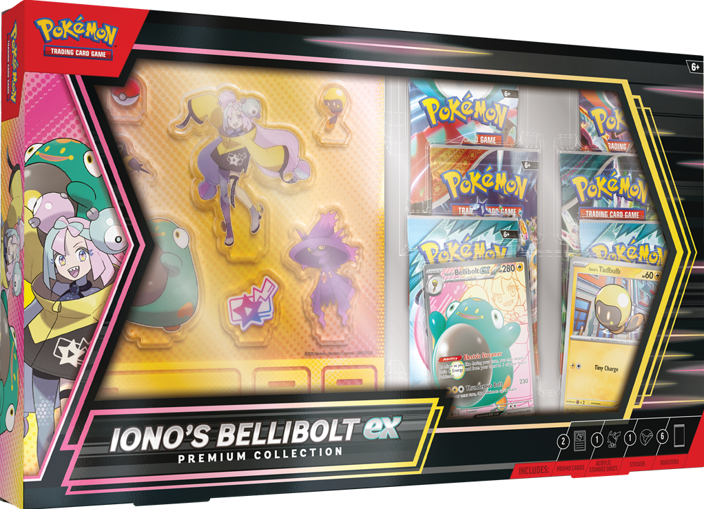 Pokémon Iono's Bellibolt ex Premium Collection - TCG OOST